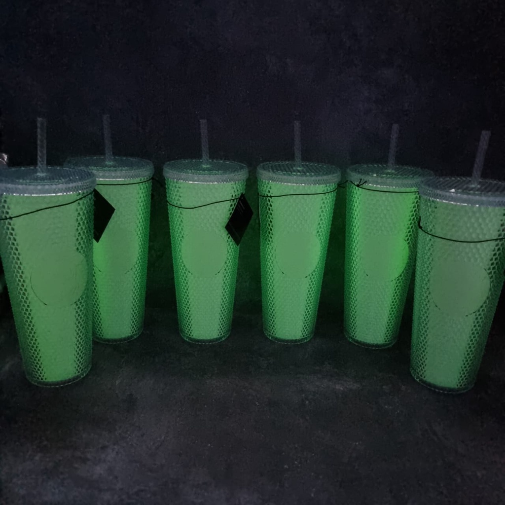 

Starbucks Indonesia Halloween Edition Studded Bling Cup Glow In The Dark Coldcup Tumbler