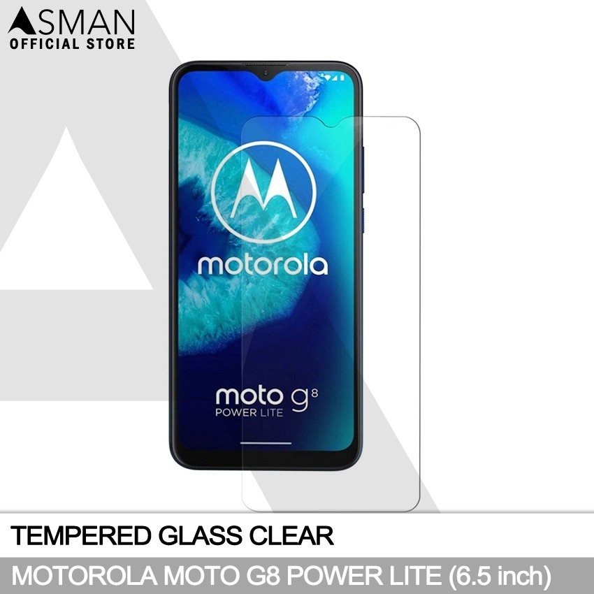 Tempered Glass Motorola Moto G8 Power Lite (6.5&quot;) | Anti Gores Pelindung Layar Kaca - Bening