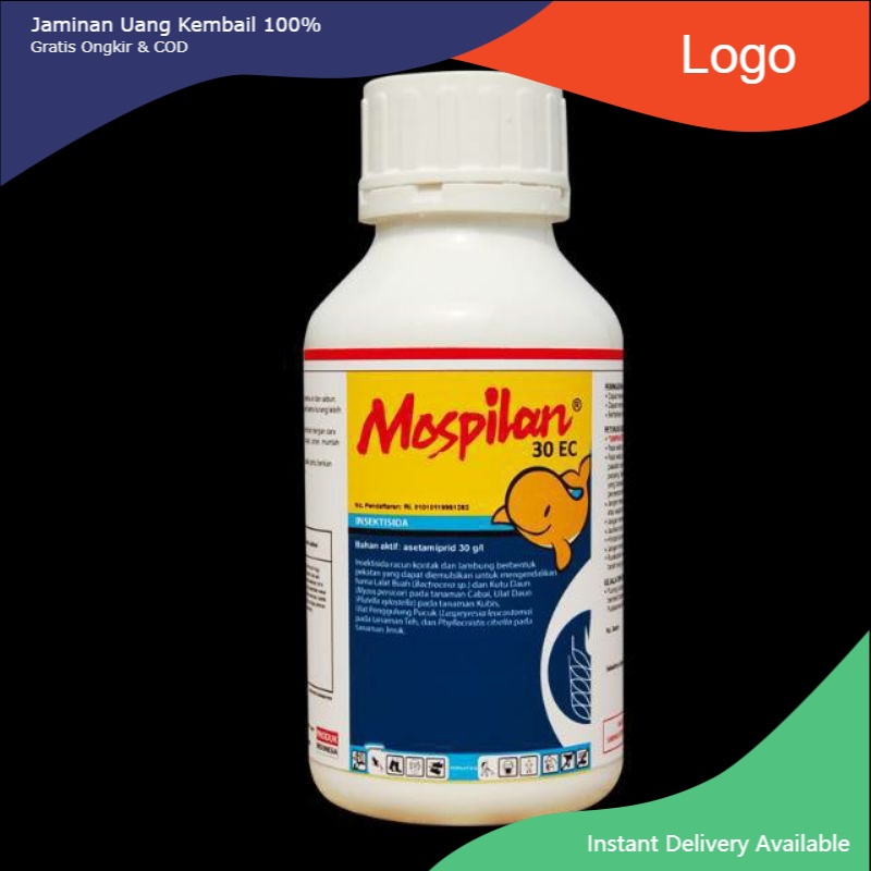 Mospilan 100 ml racun kutu daun putih tengau trips aphids semut ulat daun lalat buah