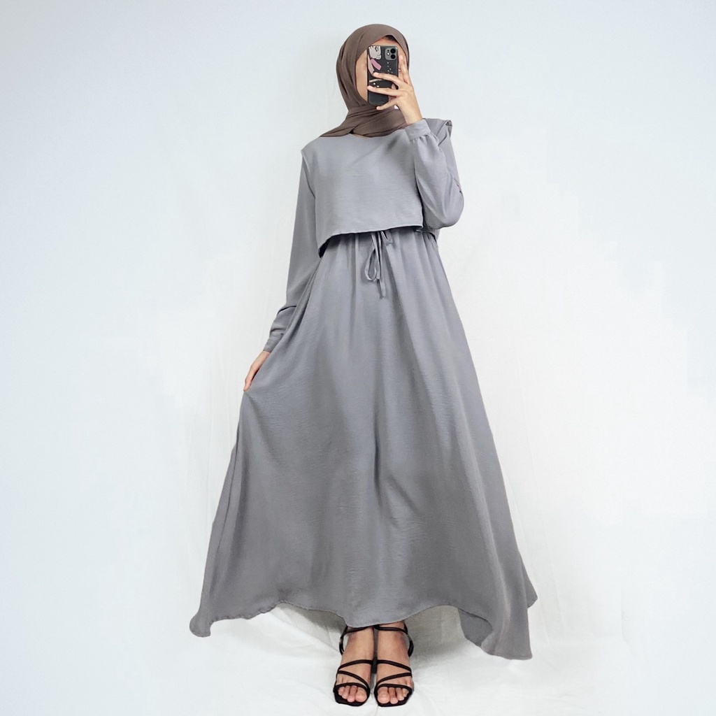 VS - DRESS MUSLIM FREYA SERIES / GAMIS FREYA BAJU WANITA MUSLIM