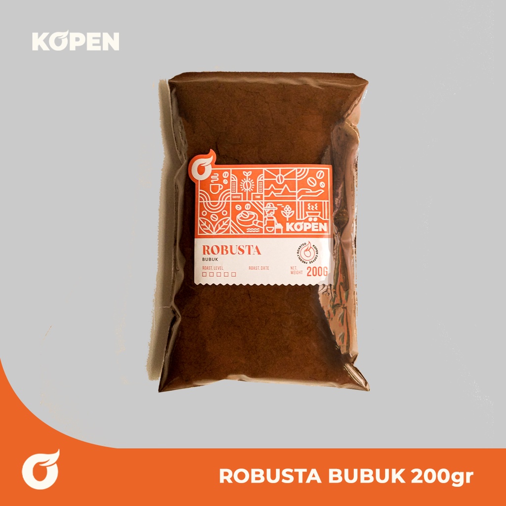 

Kopi Robusta Bubuk 200gr | Kopi Hitam Bubuk Robusta Paling Murah