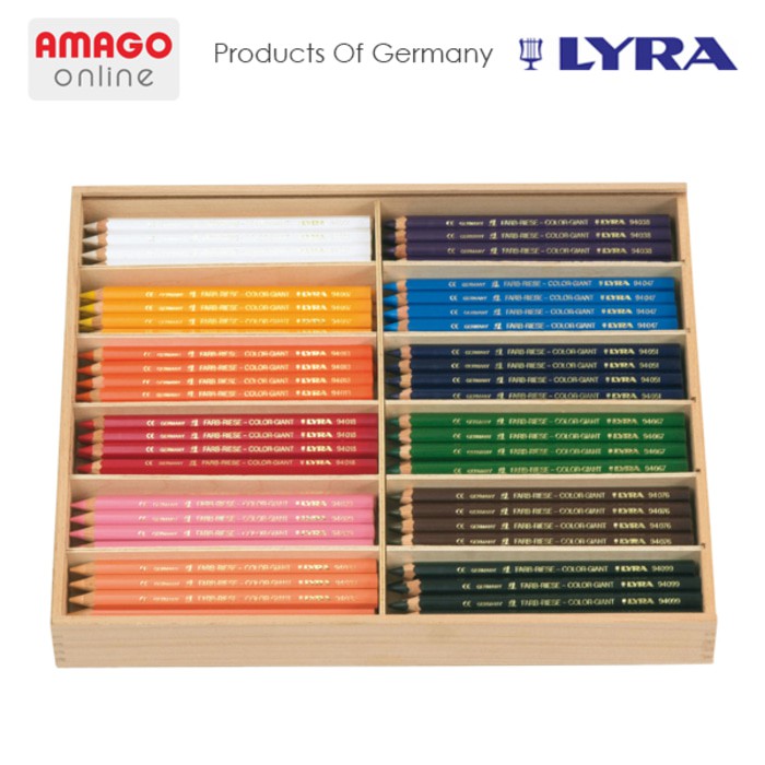 LYRA SUPER FERBY LACQUERED - COLOR PENCIL - 144 COLORS - 3724144