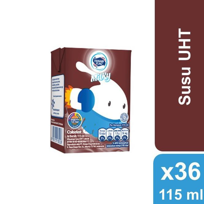 

NEW YEAR SALE!! Frisian Flag UHT Zuzhu Chocolate 6x6x115ml (Multipack)