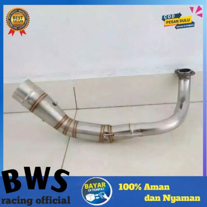 Pipa leher knalpot Beat 2020 inlet 50 mm