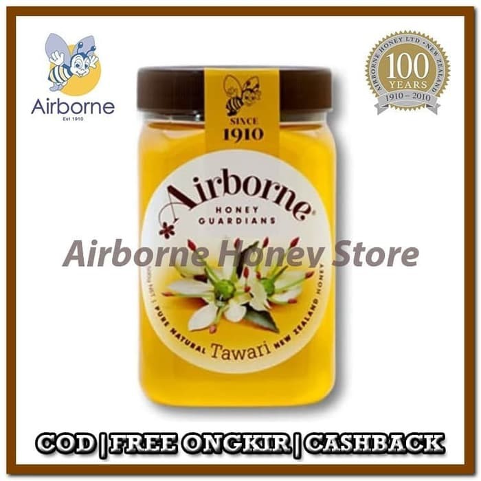 

Madu/Airborne/Madu Tawari/Honey/Airborne Tawari Honey 500 Gr