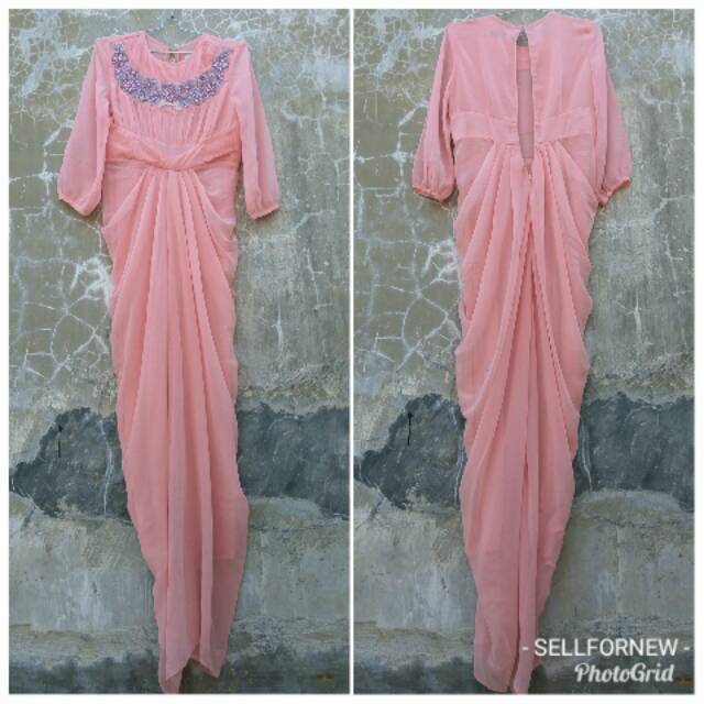 PRELOVED GAMIS KAFTAN SOLEMIO MURAH SECOND