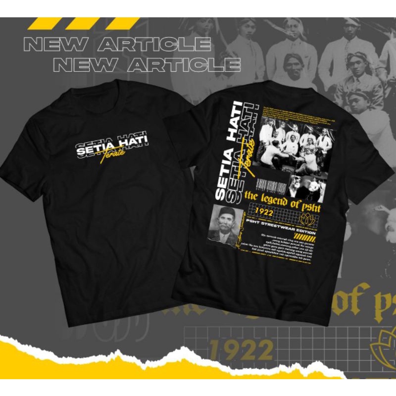 [COD] The legend PSHT Sesepuh PSHT streetwear Kaos keren  distro PSHT identitas Shterate