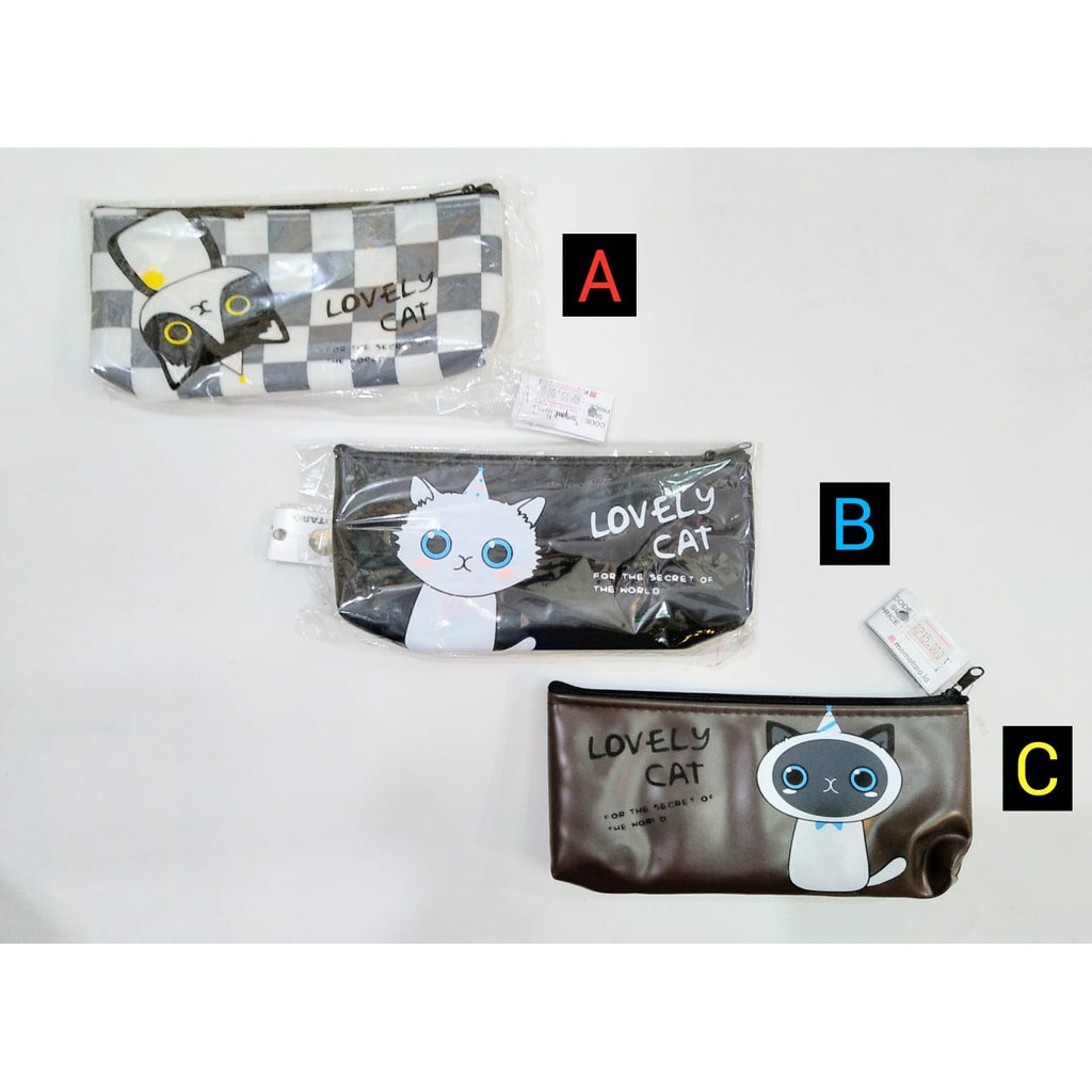 

TEMPAT PENSIL KUCING