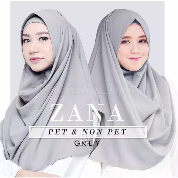 Zana pet | Zana non pet | hijab instan |kerudung instant