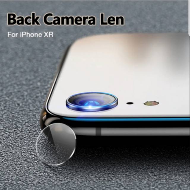 PELINDUNG CAMERA IPHONE XR - TEMPERED GLASS KAMERA IPHONE XR
