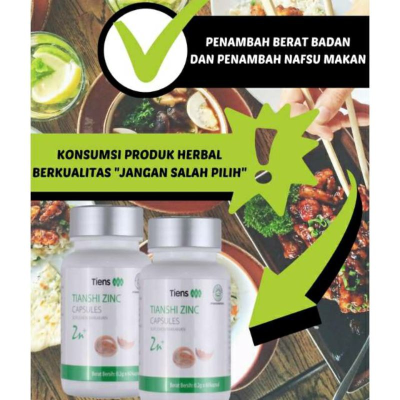 TIANSHI ZINC CAPSULE (COD)