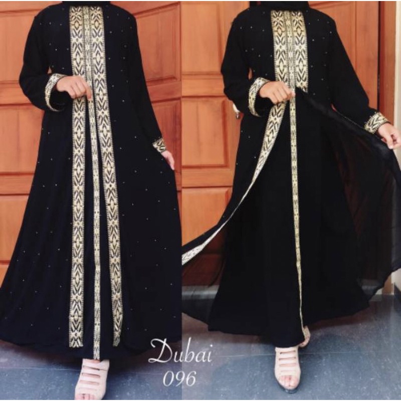 GAMIS SYAR’I ABAYA DUBAI 096 CANTIK MURAH COD