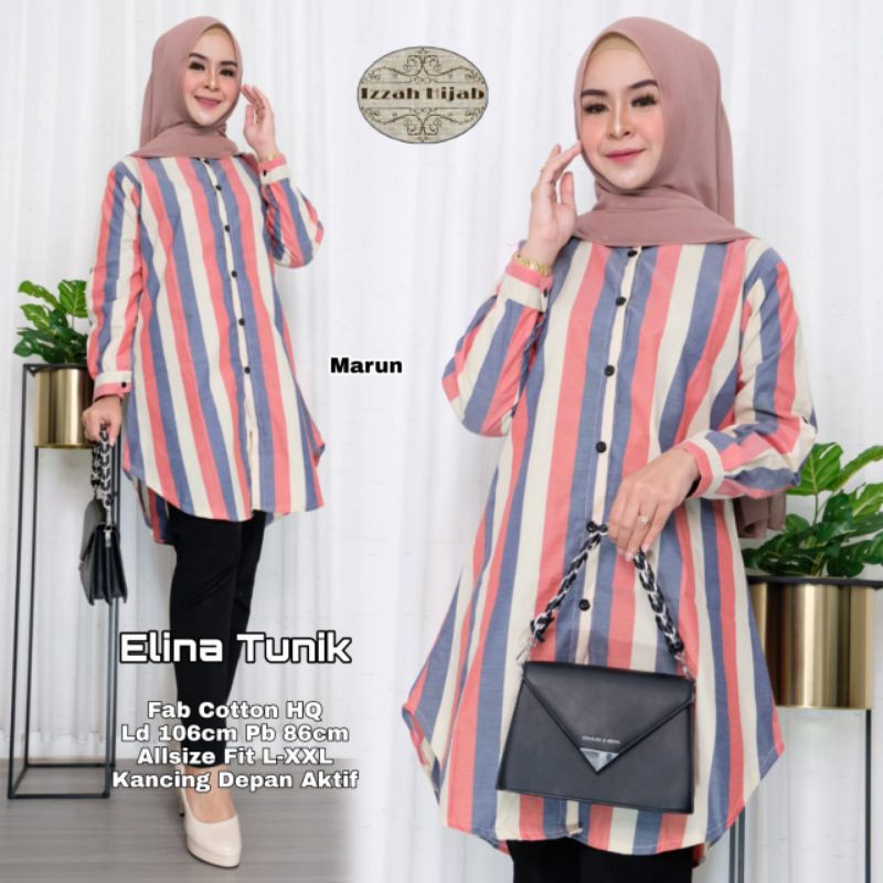 ELINA TUNIK BY IZZAH HIJAB