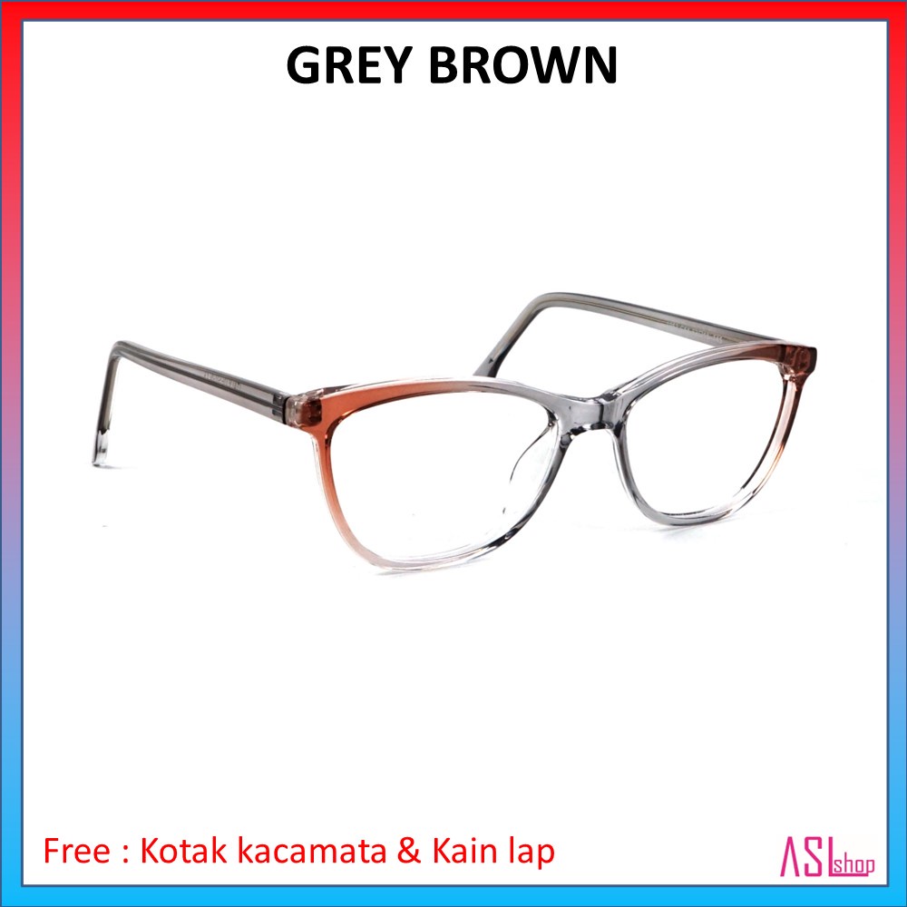 FRAME KACAMATA MINUS (ID 1053) + LENSA BLUERAY DAN PHOTOCROMIC