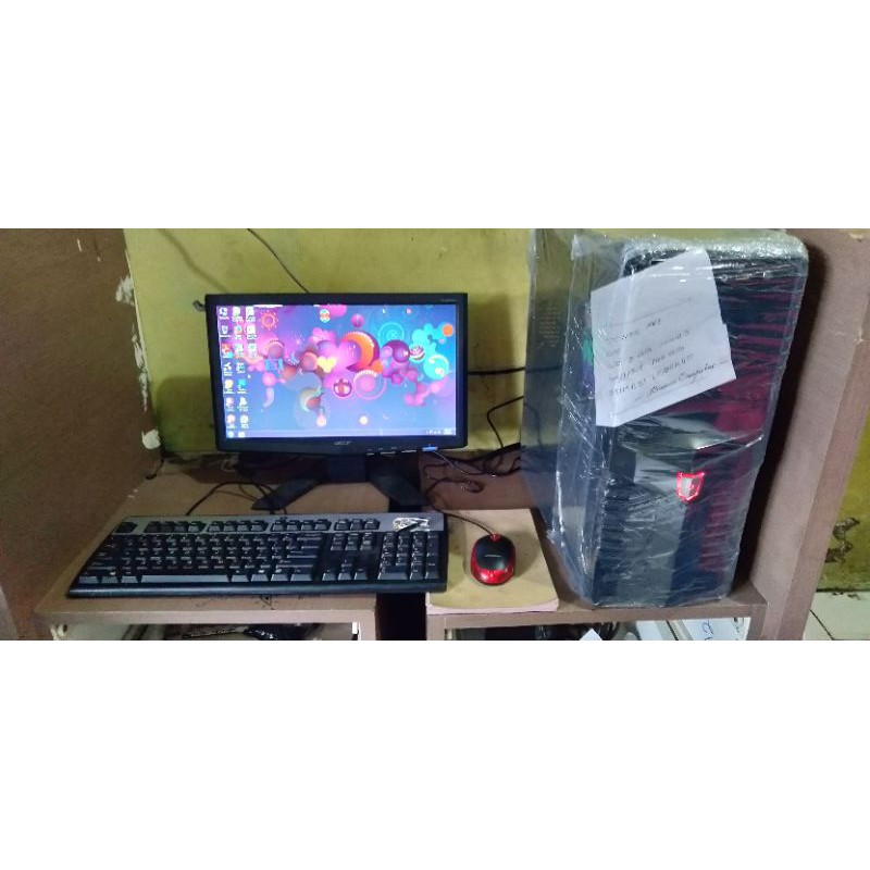 Fullset komputer tinggal pakai