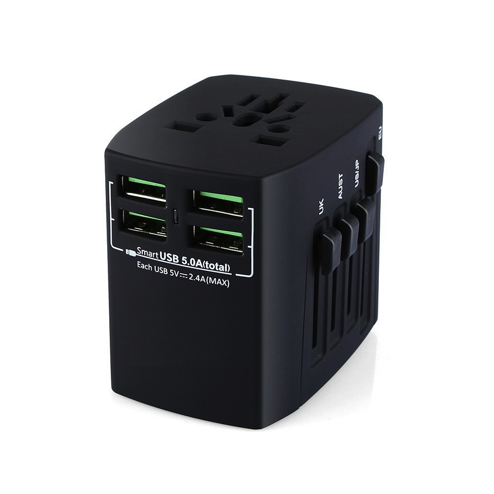 Universal Travel Adapter BST-631 - 4 Smart USB Charging Port 5A