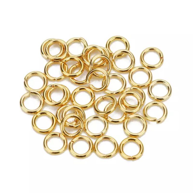 Kokot Udang Stainless Kait Kalung Gelang Clasp Emas Silver ANTI KARAT PGM KO1