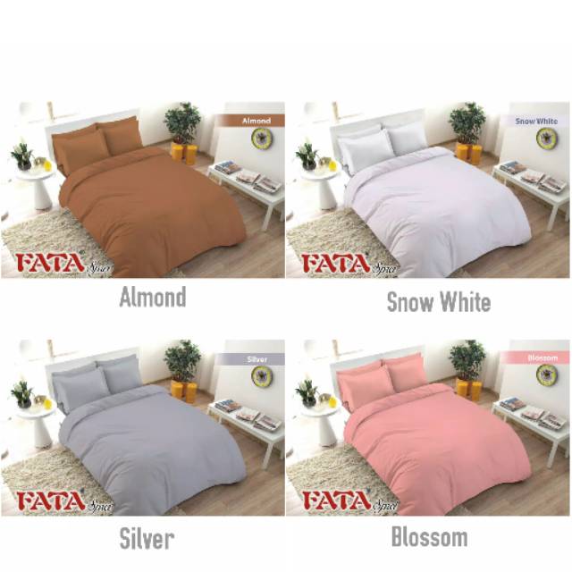 Fata Bed Cover Polos Jacquard Embosed 3d King Size 180x200 Queen Size 160x200 Shopee Indonesia