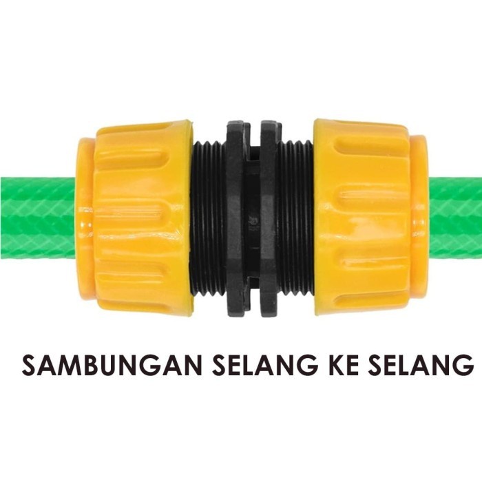 Sambungan Selang air ukuran 1/2 inch selang ke selang