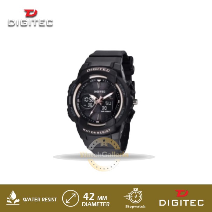 Jam Tangan Digitec Rubber BDA4130T BDA-4130T BRG-4B