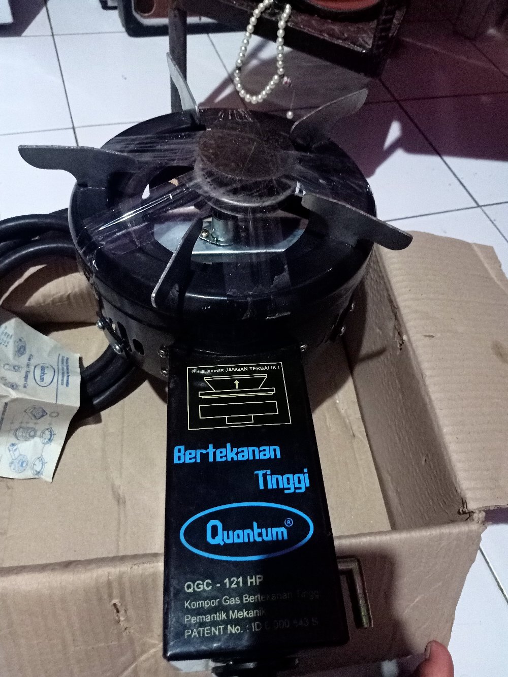 Kompor Gas Quantum Qgc 121 Hp Kompor Gas High Pressure