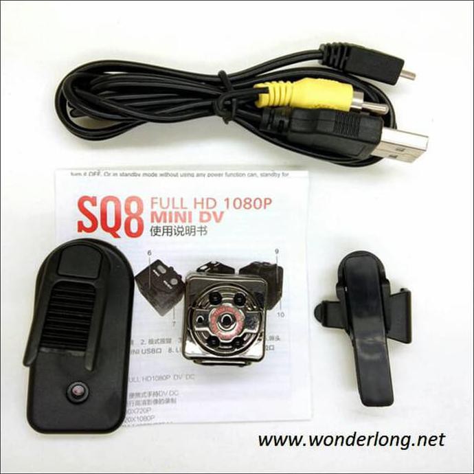Kamera Pengintai/Spy camera Mini DV infrared SQ8