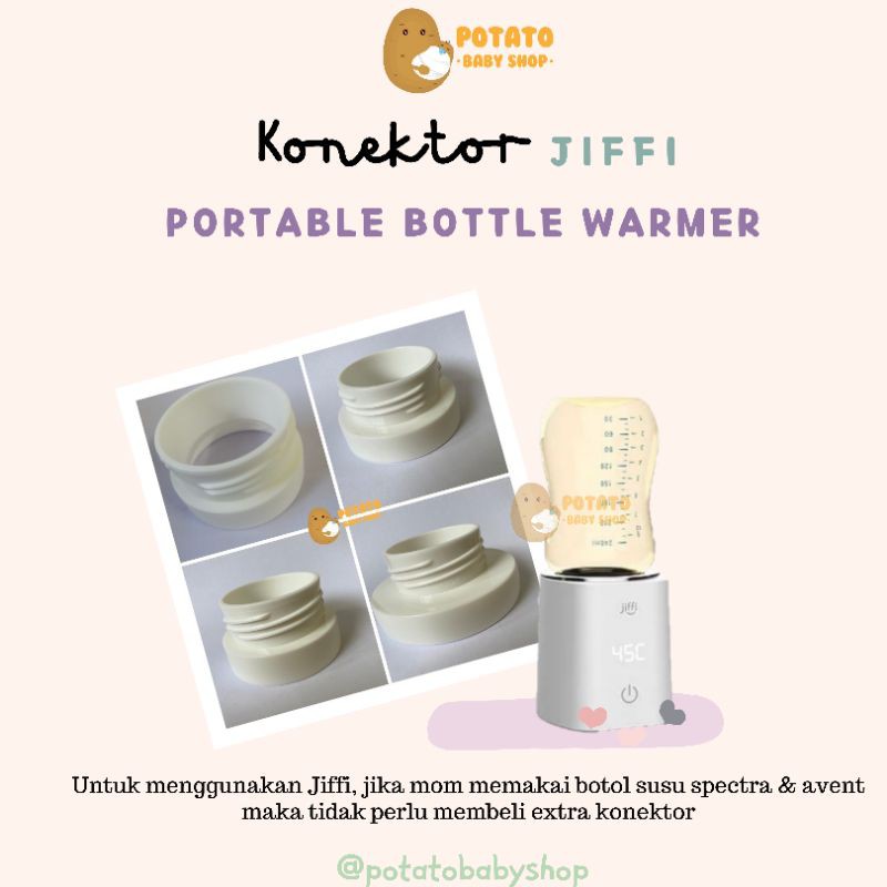 Connector Jiffi Bottle Warmer - Aksesoris Konektor Botol Susu