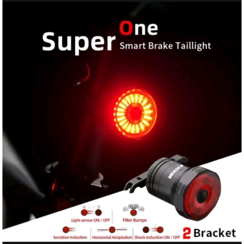 LAMPU SEPEDA SMART BRAKE TAILLIGHT