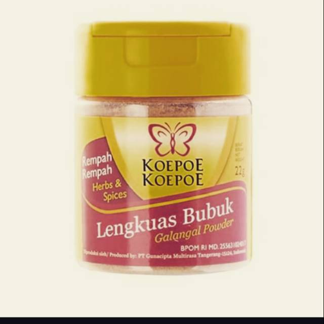 

KOEPOE KOEPOE LENGKUAS BUBUK 22 gram