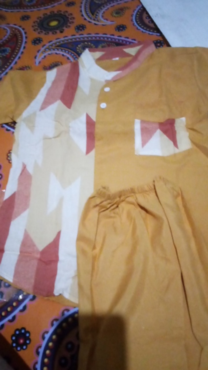 Koko Turki Anak Kombinasi Batik 1-7 Thn