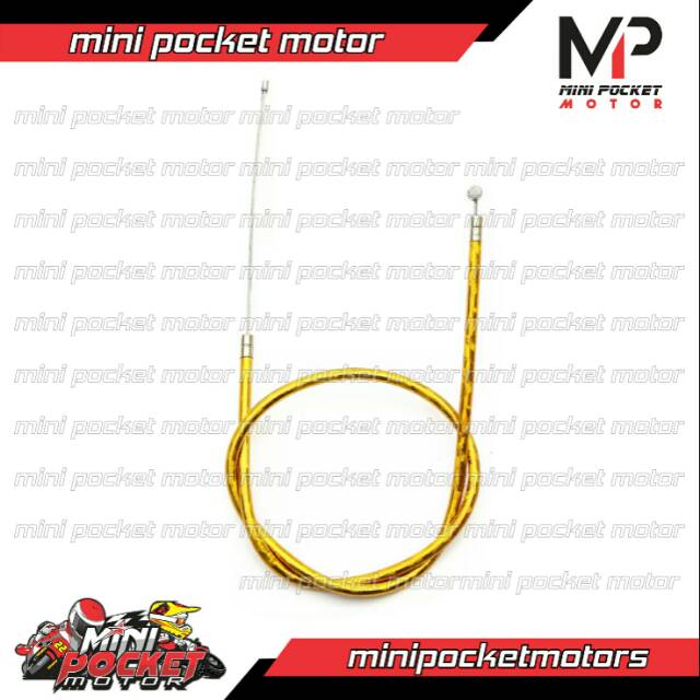 Kabel Gas Kuning 60cm Motor Mini GP Mini Scooter Goped 50cc Universal
