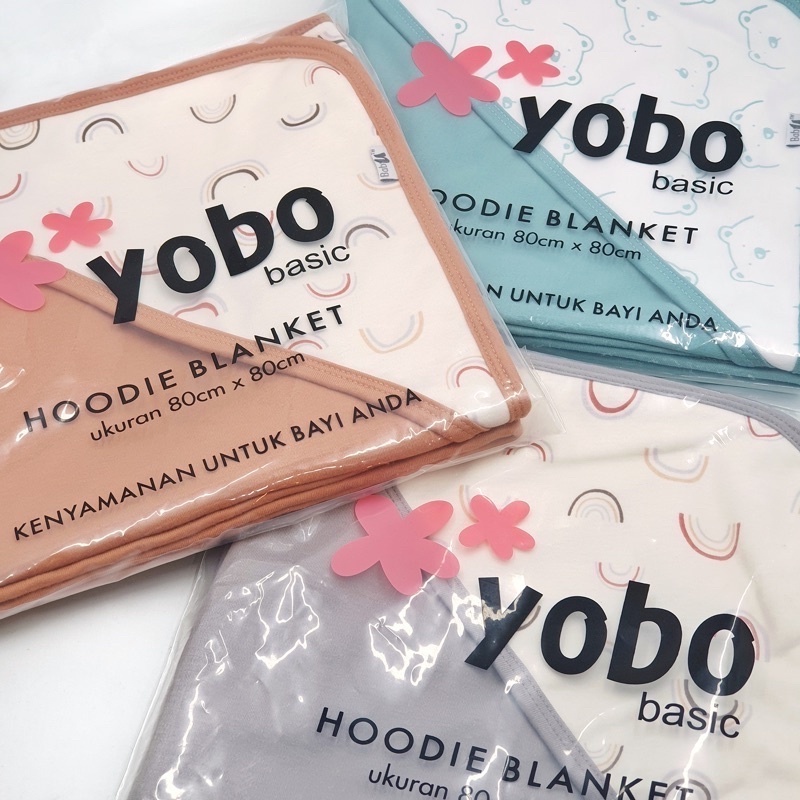 Yobo Hoodie Blanket BY BABY U / Selimut Topi Bayi