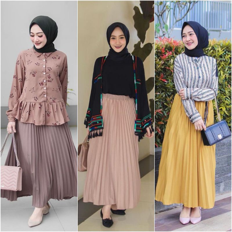 ROK PLISKET MAYUNG PREMIUM||ROK PLISKET MURAH MERIAH