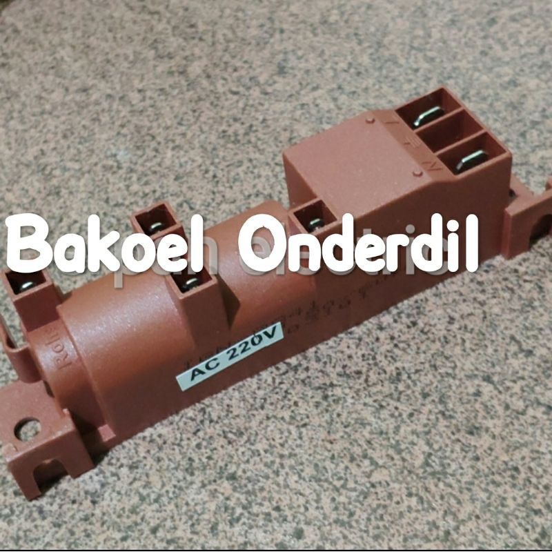 PEMANTIK - AKUMULATOR - IGNITION AC-220V 4-SOCKET KOMPOR ARISTON