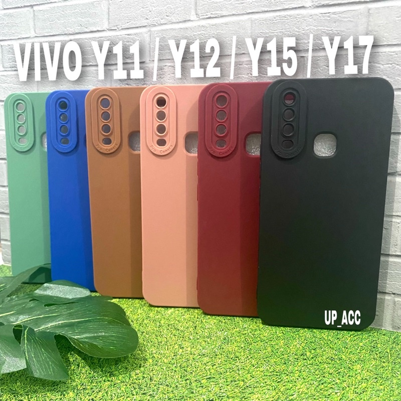 VIVO Y11 Y12 Y12S Y15 Y17 Y20 Y20i Y20S Y91 Y95 S15PRO V25PRO S15 PRO V25 V25 PRO Case Pro Camera Protect / Case Candy Makaron TPU lens Protector Kamera / Casing Hp