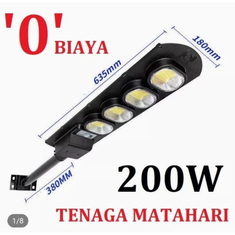 Lampu tenaga surya 200 watt