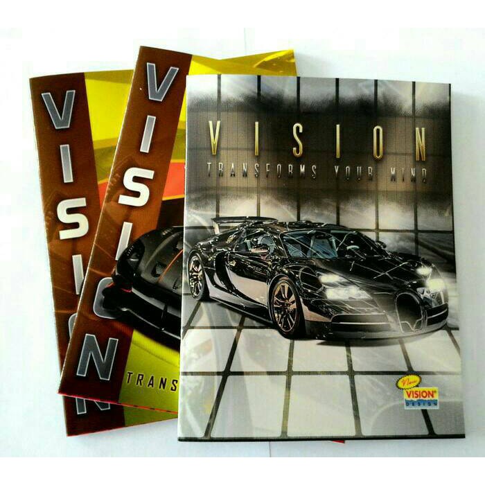 

Buku Tulis Vision 38 Lembar Isi 10 Buku Kwalital 100% Original