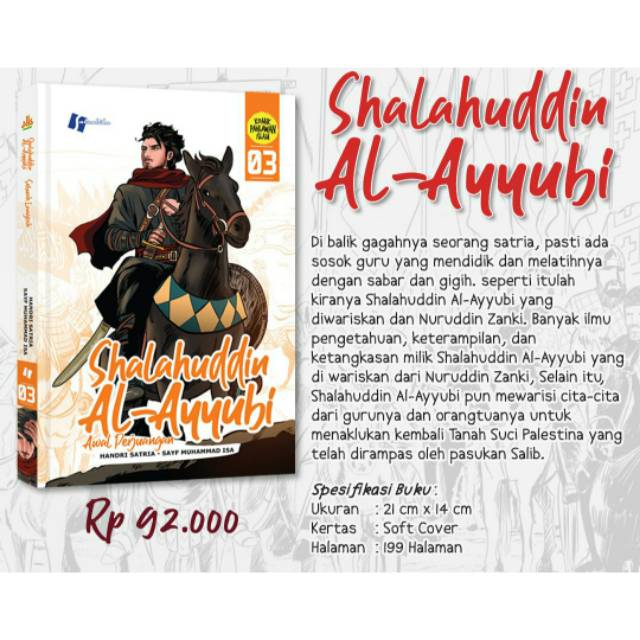 Jual Komik Pahlawan Islam Shalahuddin Al Ayubi Vol 3 Shopee Indonesia