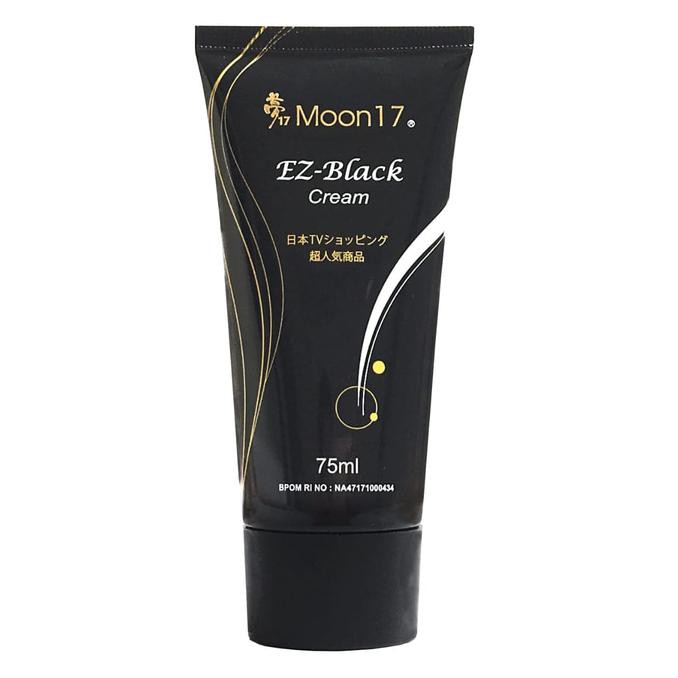 Pr666824- Ez Black Cream (Krim Penghitam Rambut/ Penutup Uban Alami) Tanpa Cat T88Y8K84S