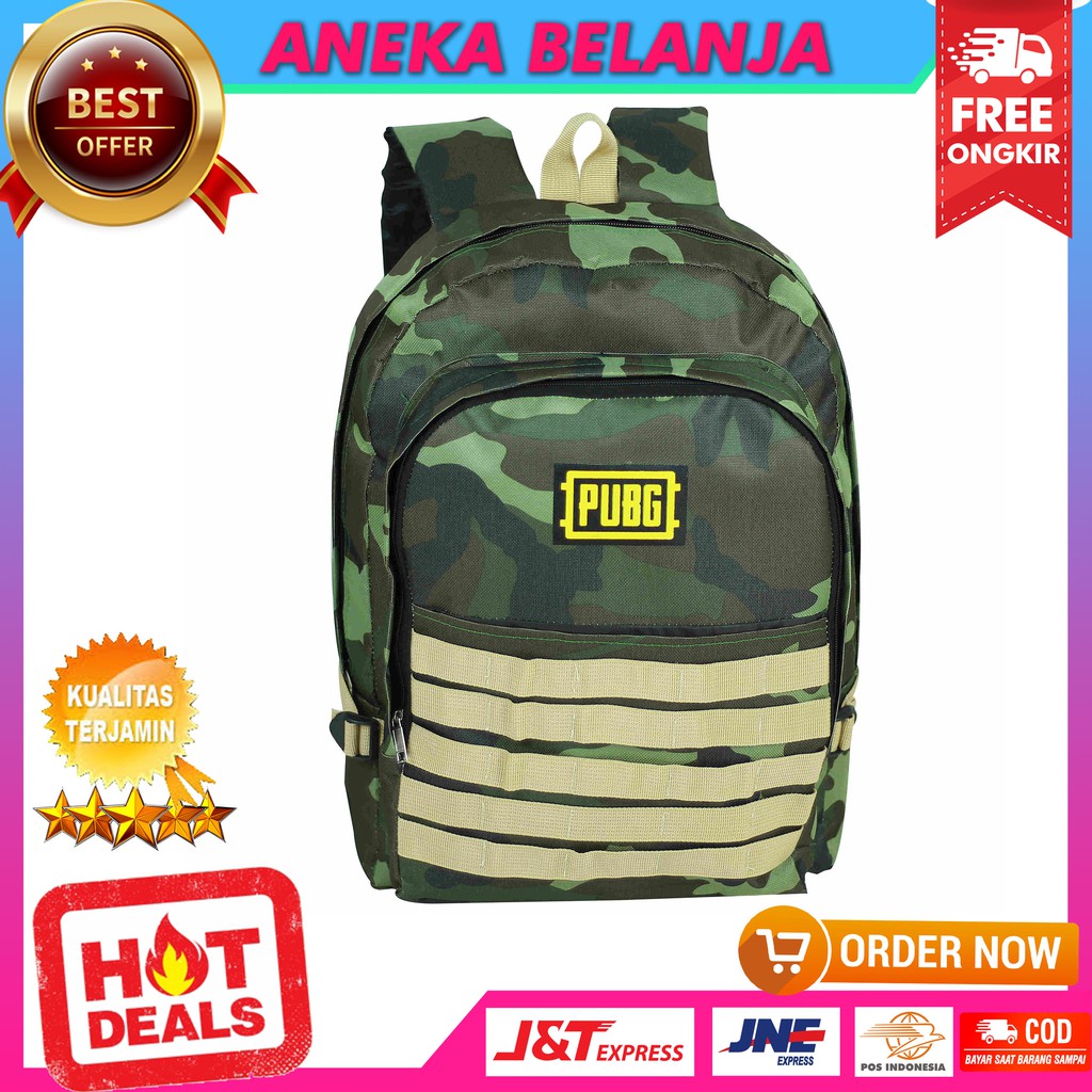 Tas Ransel Pria Import Fashion Camping Travell Motif Army Stylish Tas Premium Cowok SMP SMA Hiking Bagus Keren Multifungsi Backpack Cowo Sekolah Kuliah Kerja Hangout Kece Temurah Terlaris Berkualitas