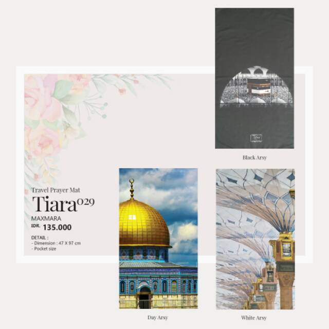 SAJADAH TATUIS TIARA 029