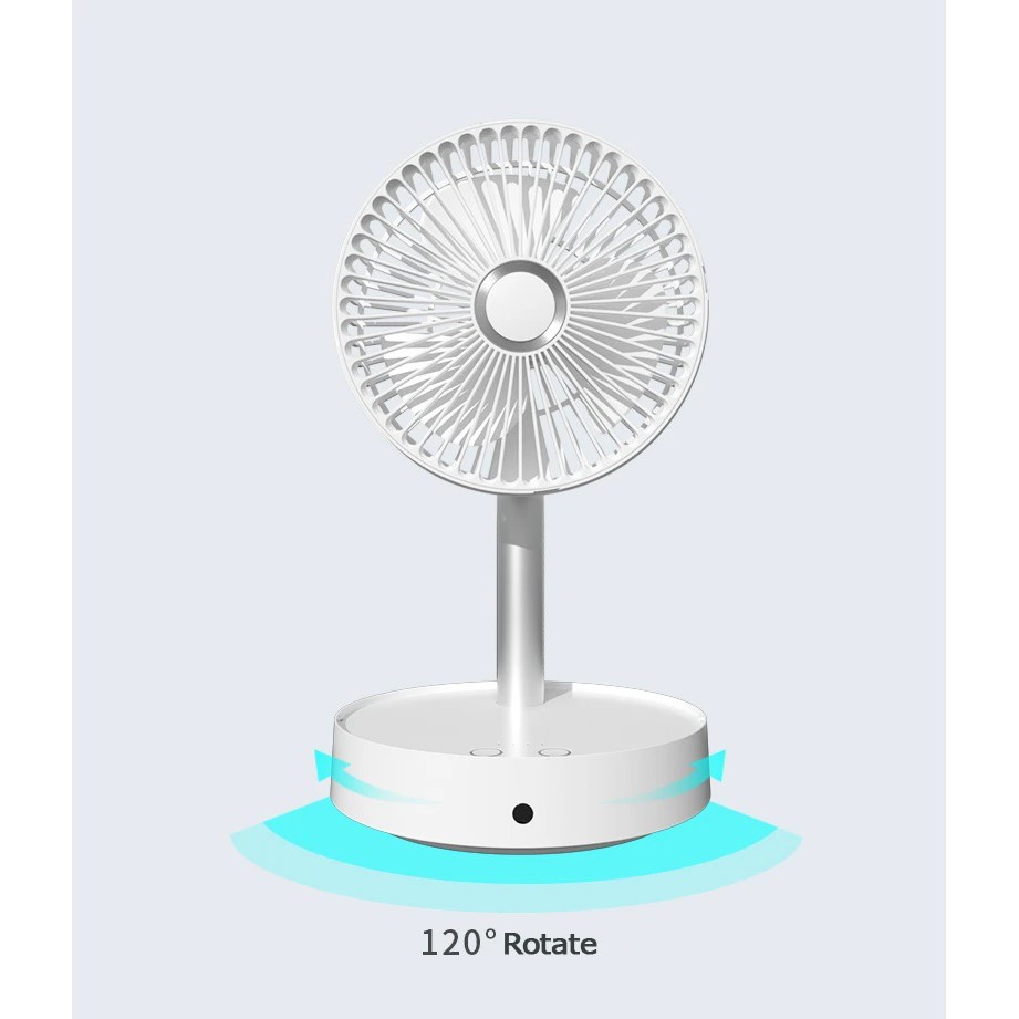 REMAX LIFE RL-FN31 - Portable Foldable Oscillating Fan with Remote