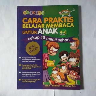 Cara Praktis Belajar Membaca Untuk Anak 4-6 Tahun - ABACAGA