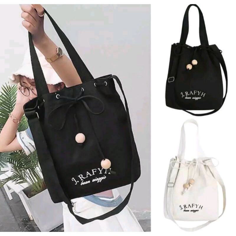 Totebag Wanita Motif J.Rafyh Totebag Murah Tas Selempang Murah