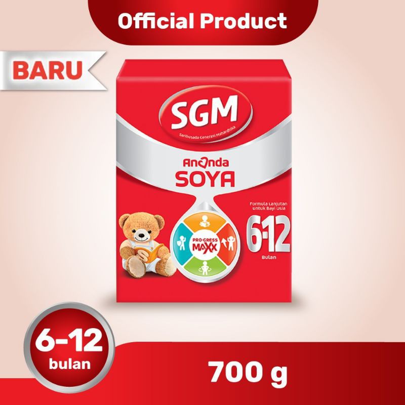 SGM ANANDA SOYA 6-12 BULAN 400/700GR susu murah by toko mami
