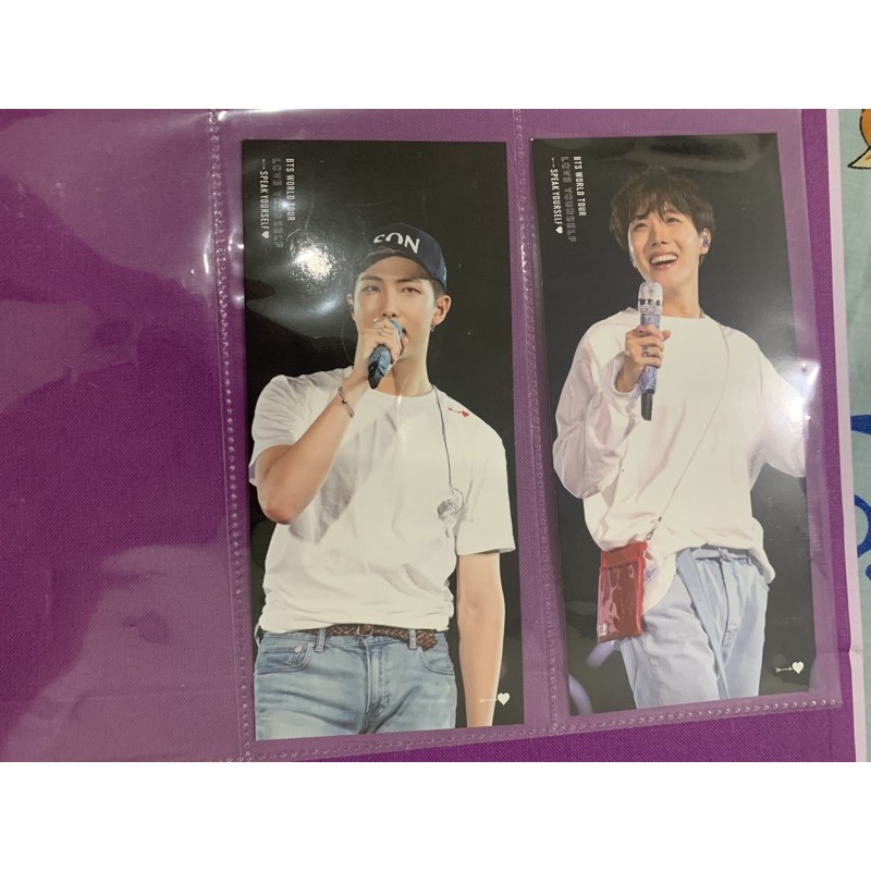 BTS London Bookmark