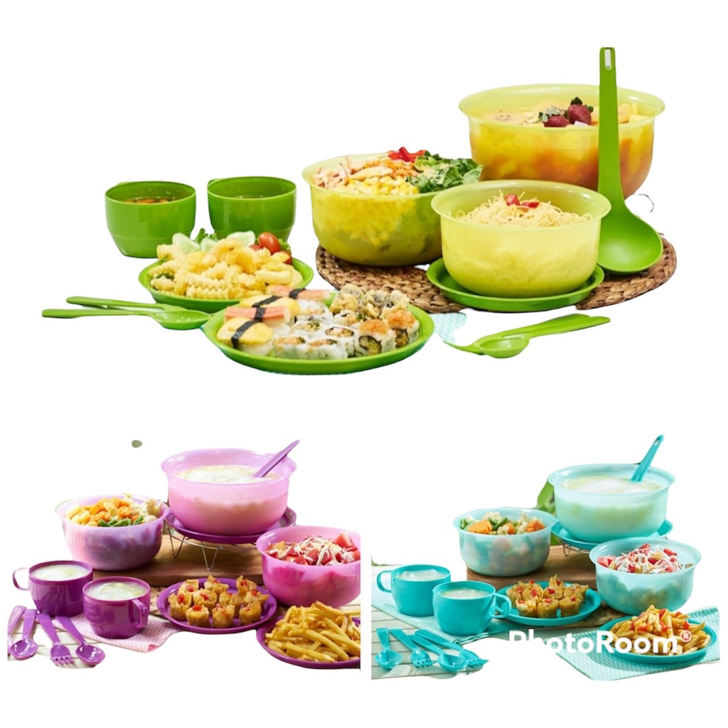 Wadah Saji CPM Harumi Set 11 Pcs  Wadah Makan Set Harumi  Prasmanan Saji CPM Harumi