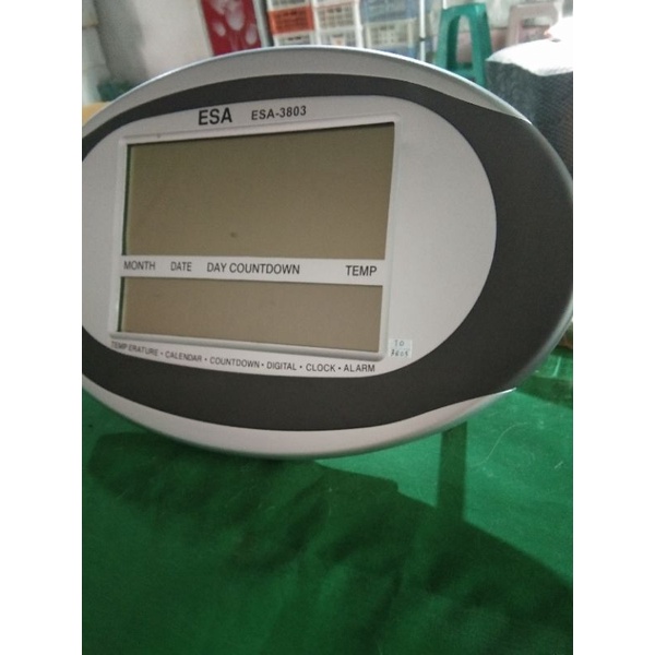 LED ESA (jam meja digital/jam dinding digital 3803)