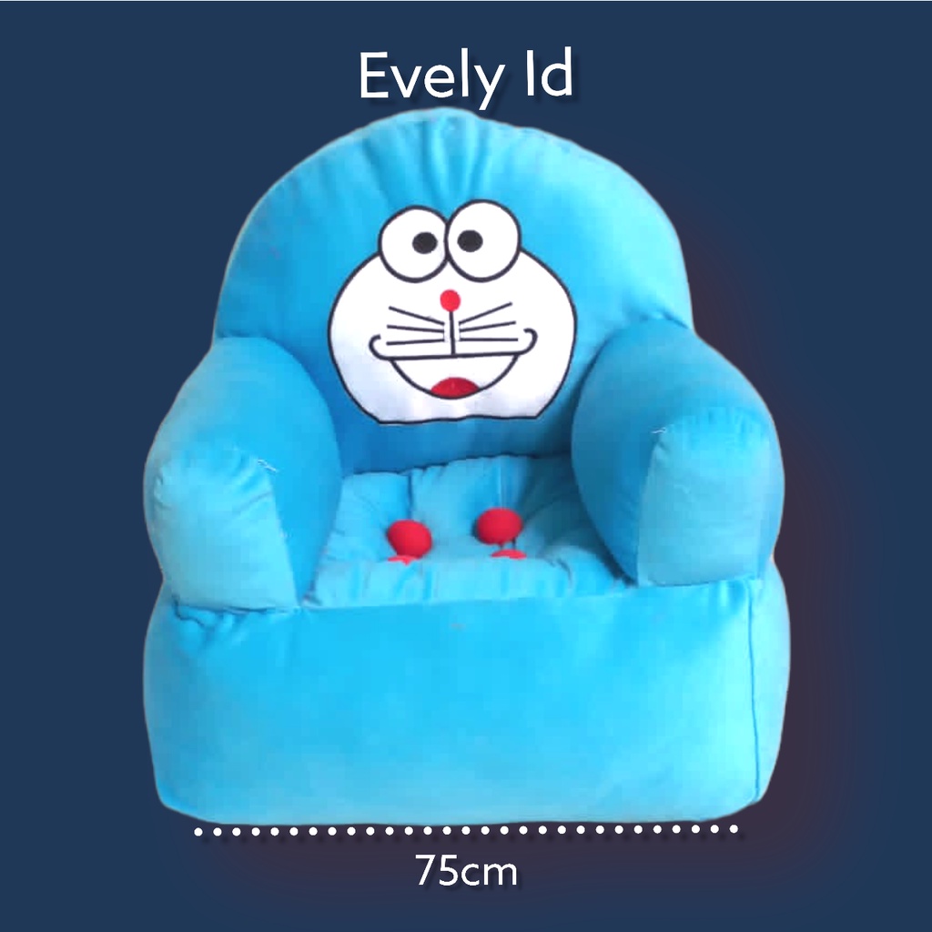 SNI BONEKA SOFA KARAKTER 75 cm Kursi kado BANTAL GULING pacar anak perempuan teman laki pria wanita    gemes import ori premium original JUMBO BESAR MINI KECIL  1 2 meter everly.id everlyid gemoy lucu