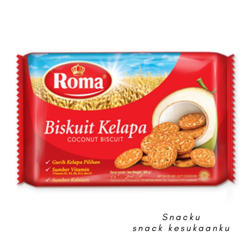 

Biskuit Roma Kelapa 300 gram